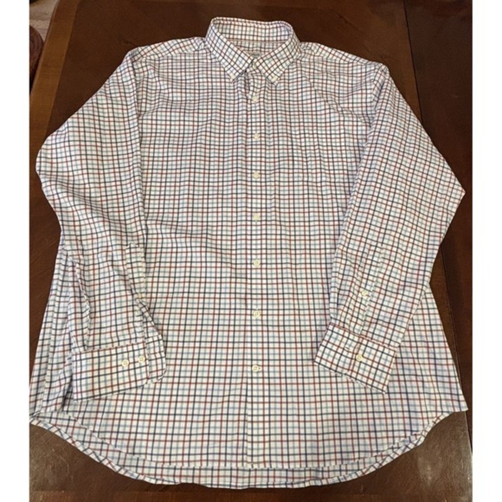 Peter Millar Calgary Crown Lite Cotton-Stretch Sportshirt‎ Men's Size XXL